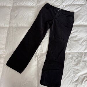 St. John’s Bay | Straight Leg Black Corduroy Pants | Women’s Size 10